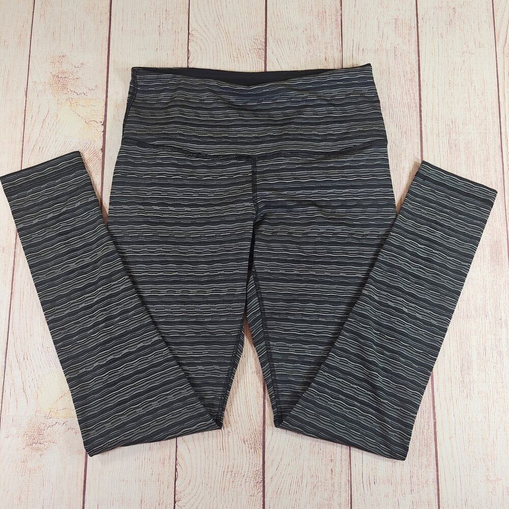 90 Degree by Reflex printed mid rise legging sz M